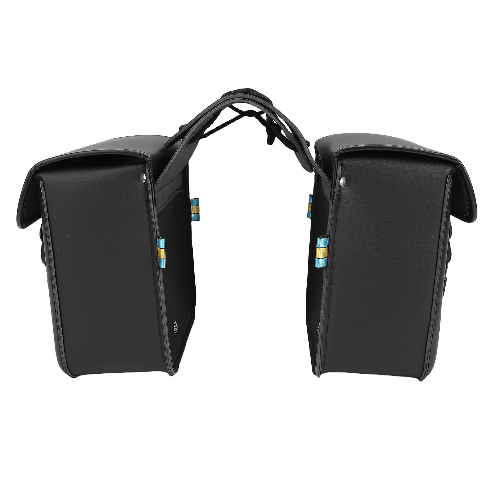 Keenso Borse Laterali Moto, Pelle PU Borsa Side Moto con Serratura, 7.4L | Borse laterali per moto, Borse laterali per moto in pelle PU con serratura, Conservazione della forma impermeabile da 7,4
