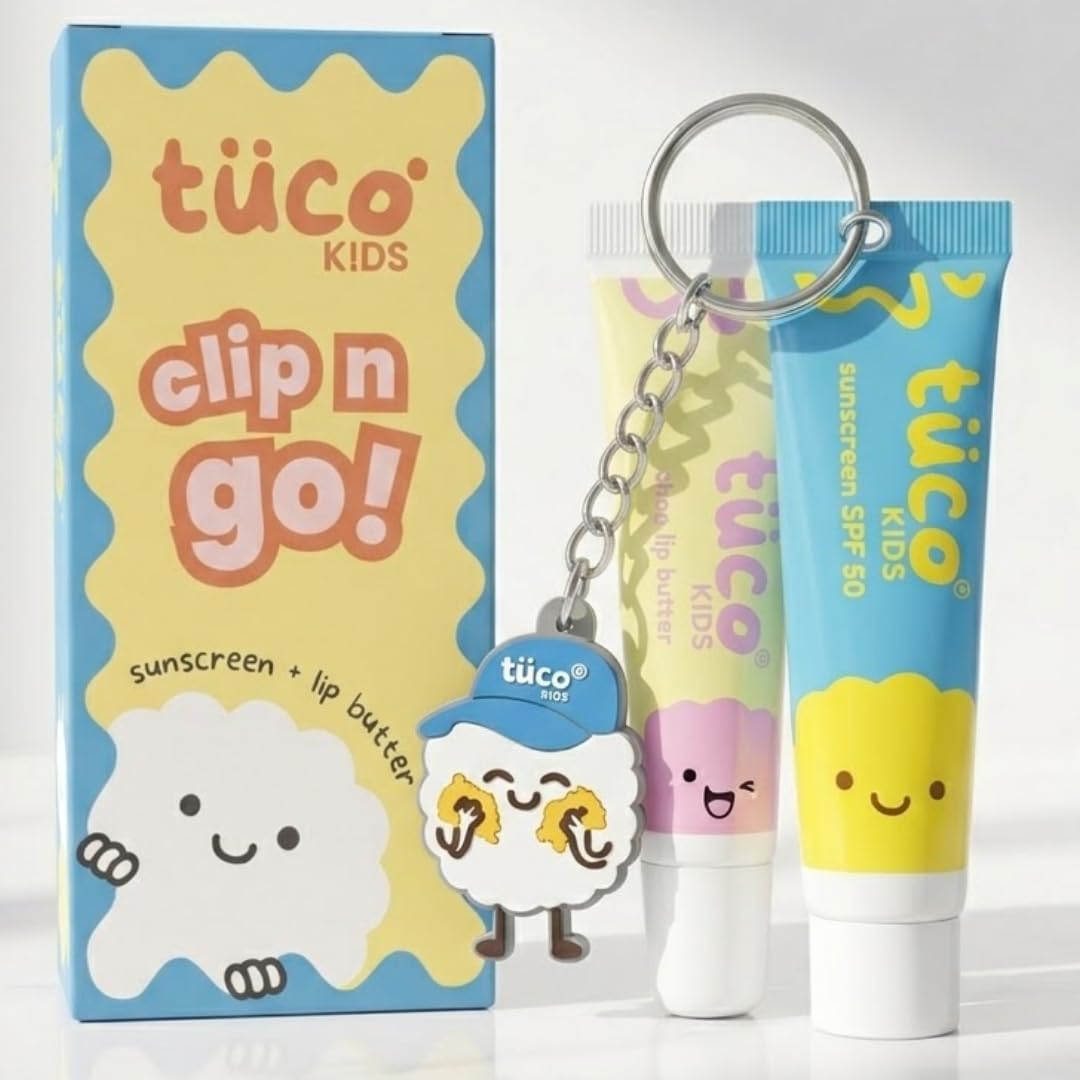 TuCo Kids Sunscreen Lip Balm Keychain - SPF 50 -1