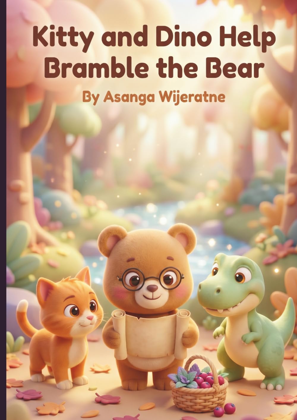 Kitty and Dino Help Bramble the Bear: A Magical Picture Book About Teamwork for Kids Ages 3 to 8 (Magical Tales of Kitty and Dino)