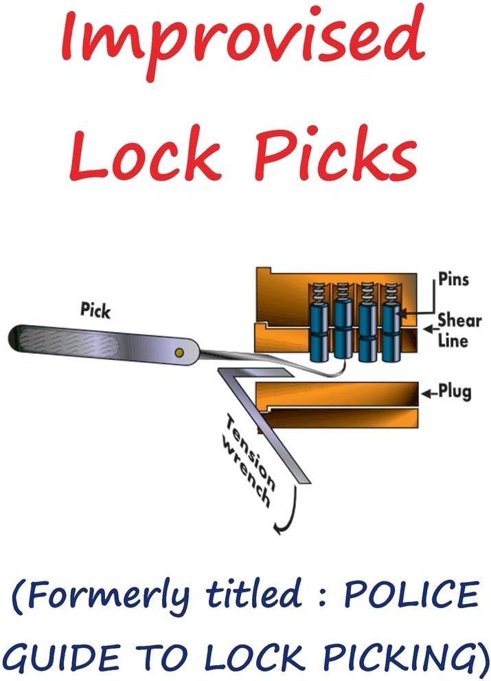 Improvised Lock Picks: Formerly titled: POLICE GUIDE TO LOCK PICKING