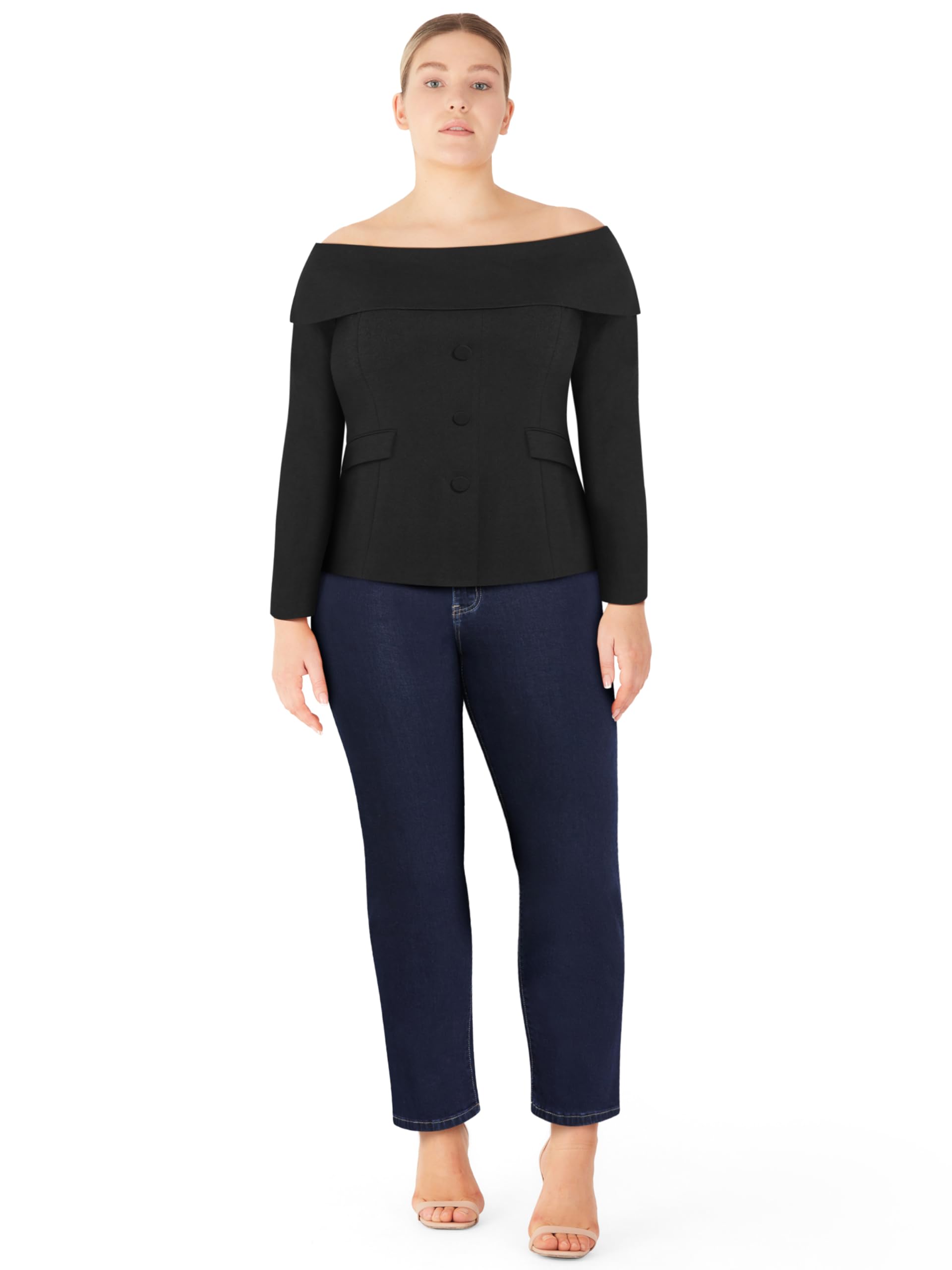 City Chic Womens Plus Size Jacket - Phoenix