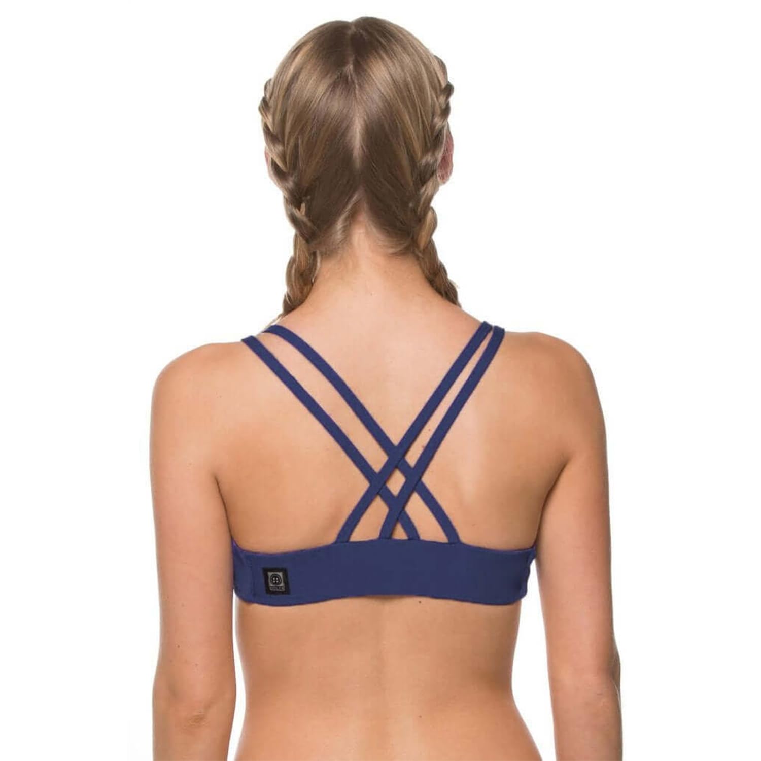 JOLYN Fendrick Bikini-Oberteil mit fixiertem Rücken, für Wettkampfschwimmen, Lebensschutz, volle Abdeckung, Damen-Badeanzug-Oberteil