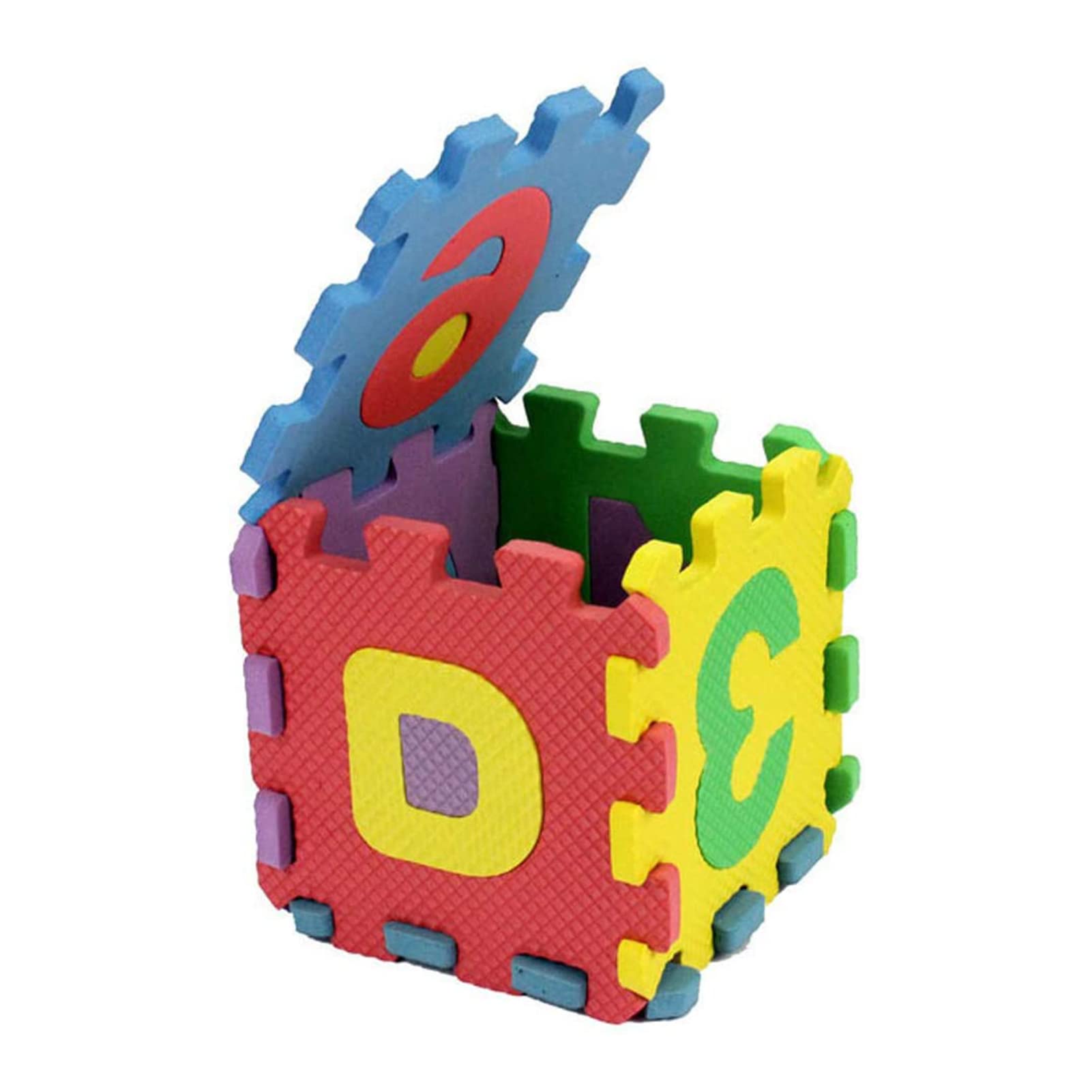 Amazon.co.jp: キッズプレイマット、カラフルな数字とアルファベットの