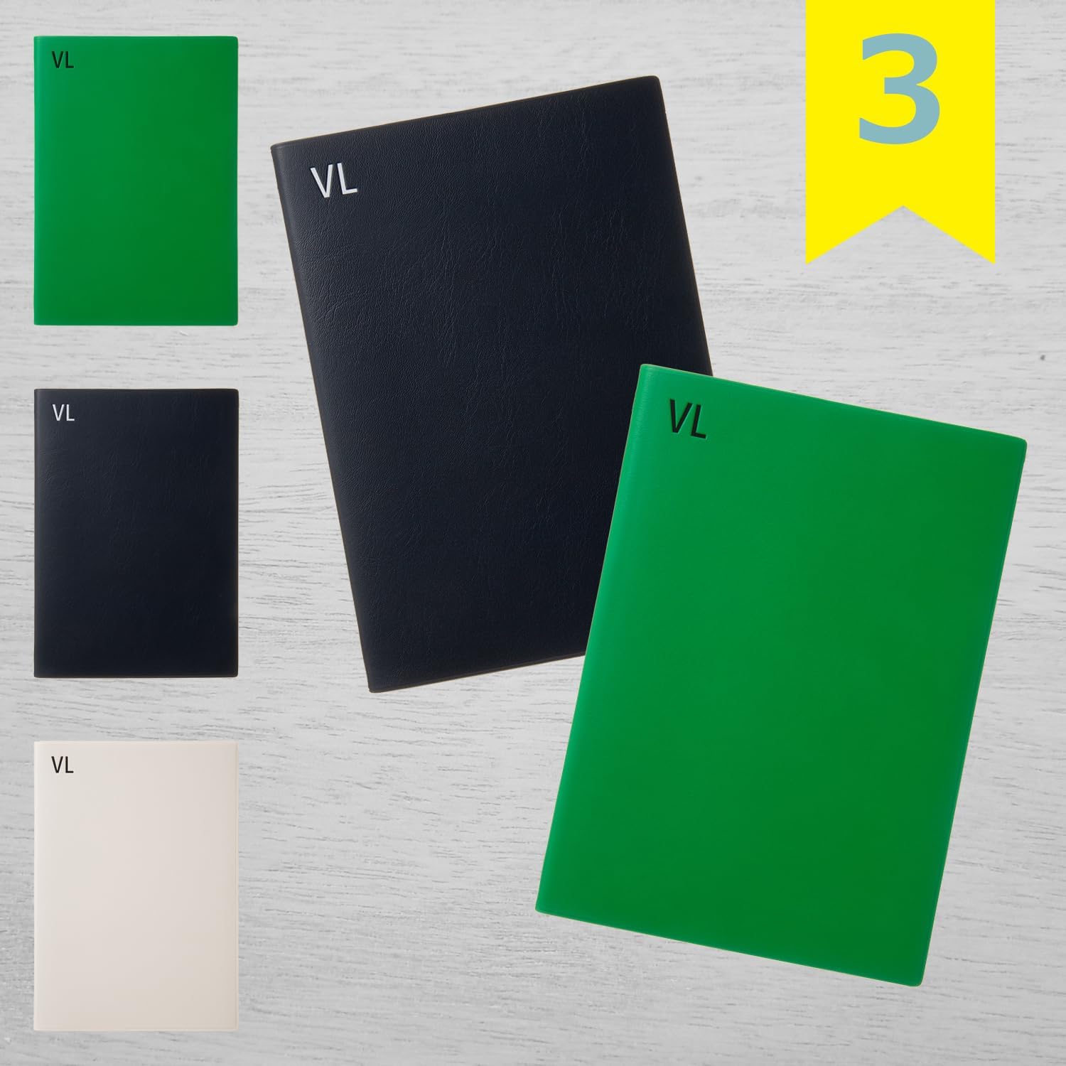Laconic LALD107-270WH 2026 A5 Weekly Notebook, Typo, White (Starts on December 2025)