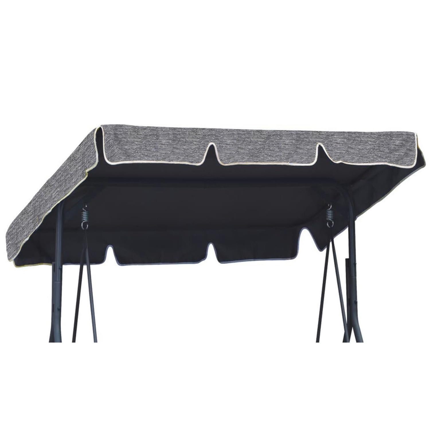 thumbnail: Ferocity Universele Schommel Overkapping - 110x188cm - Cordura 300 PU Materiaal - Grafiet Kleur