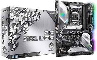Placa Mãe AsRock Z490 Steel Legend LGA 1200 DDR4 HDMI DisplayPort M.2 2x PCIe USB3.2 RGB Sync 90-MXBC10-A0UAYZ