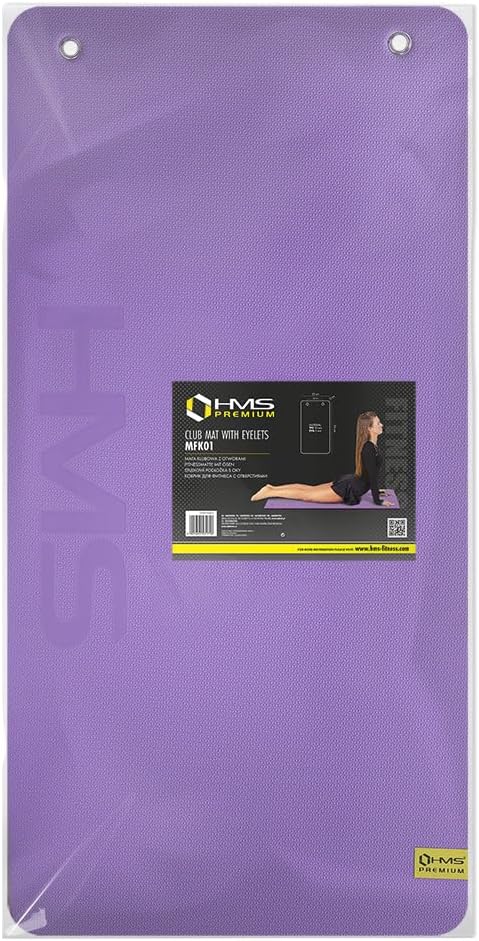 HMS Fitness MFK01 Tapis d'exercice Violet