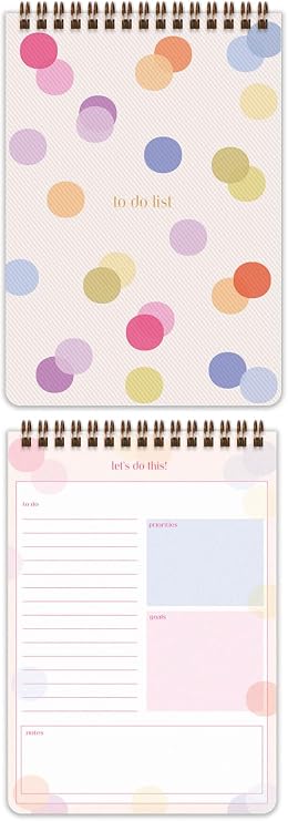 Matt Notebook 3’lü Spiralli Masaüstü Planlayıcı Set Gökkuşağı
