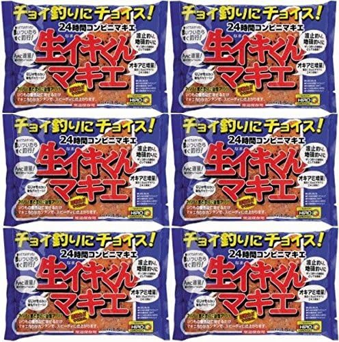 Amazon 生イキくんマキエ ６個入り１ケース 釣り餌 マキエサ 磯釣り チヌ グレ Nonbrand エサ アトラクタント