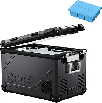 ICECO APL55 Dual Zone Portable Refrigerator Freezer with Bluetooth Control