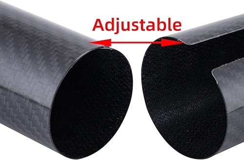 Vista 12 de PRO CAKEN Cubierta protectora de horquilla delantera de fibra de carbono para motocicleta, protector de amortiguador, polainas de protección