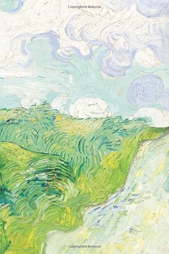 Image of Journal: Blank Lined Journal for Writing, 'Green Wheat Fields, Auvers' (1890) by Vincent Van Gogh, 6x9", 120 Pages (Art by Vincent Van Gogh - Series)