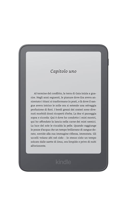 Amazon Kindle 16 GB (2026) — Leggere senza distrazioni, più veloce