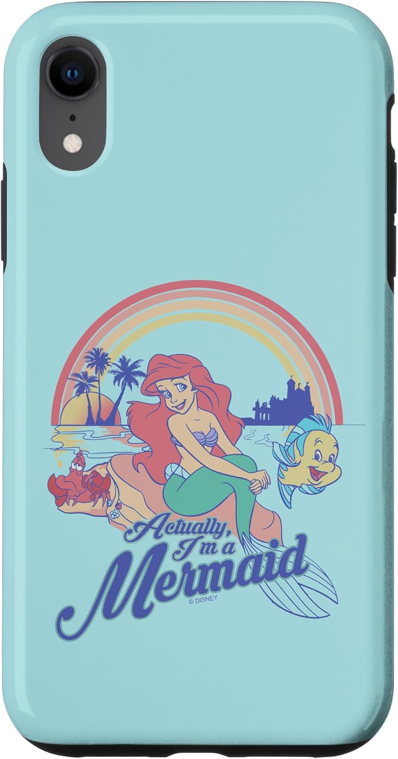iPhone 12 Pro Max Disney The Little Mermaid Ariel Actually I'm A Mermaid Case