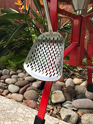 Firedisc Ultimate Frying Weapon | Quick Drain Fry Spoon | Slotted Spoon For Cooking | Stainless Steel Spatula With Holes | Heavy Duty Cooking Spoon For Deep Frying | Serving Spoon | 23 X 7 X 2 Inches #TOP5