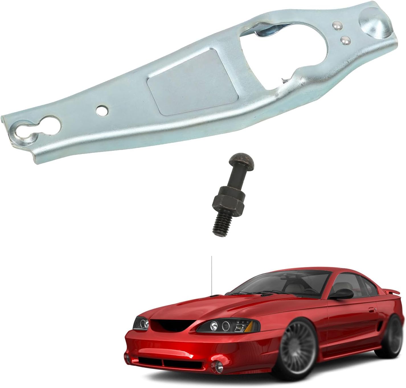 Engine Clutch Fork with Release Pivot Stud Replacement for Mustang 1994-2004