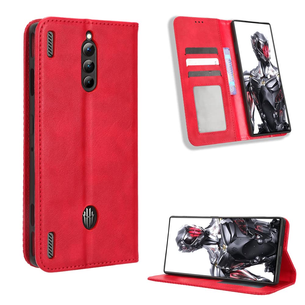 Amazon.co.jp: Kukoufey Case for ZTE Nubia Red Magic 8 Pro Leather