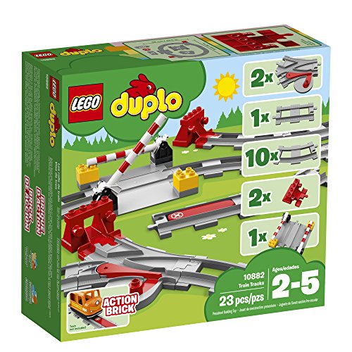 LEGO Duplo 10882 - Eisenbahn Schienen Erweiterungsset (23 Teile) - 2018 – Bild 4