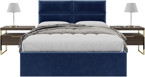 Miniatura 147 de Vänt - Paneles tapizados de cabecera para montar en la pared, diseño Isabelle, 60 x 23 pulgadas, configuración de 4 paneles individuales,