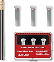 Vista 7 de HUBEST Herramienta de Fabricación de Remaches para Modelos con Mango para Accesorios de Construcción de Arte y Manualidades Hobby (Set S2)