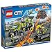 Lego City Volcano Exploration Base 60124 Construction Toy, Building Toy