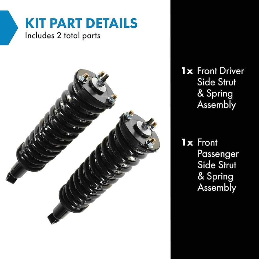 ダイタク　s Amazon.com: TRQ Front Strut & Coil Spring Assembly Set