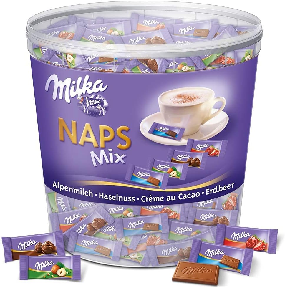 Milka Naps Chocolate Mix 1000G - imported by DFB