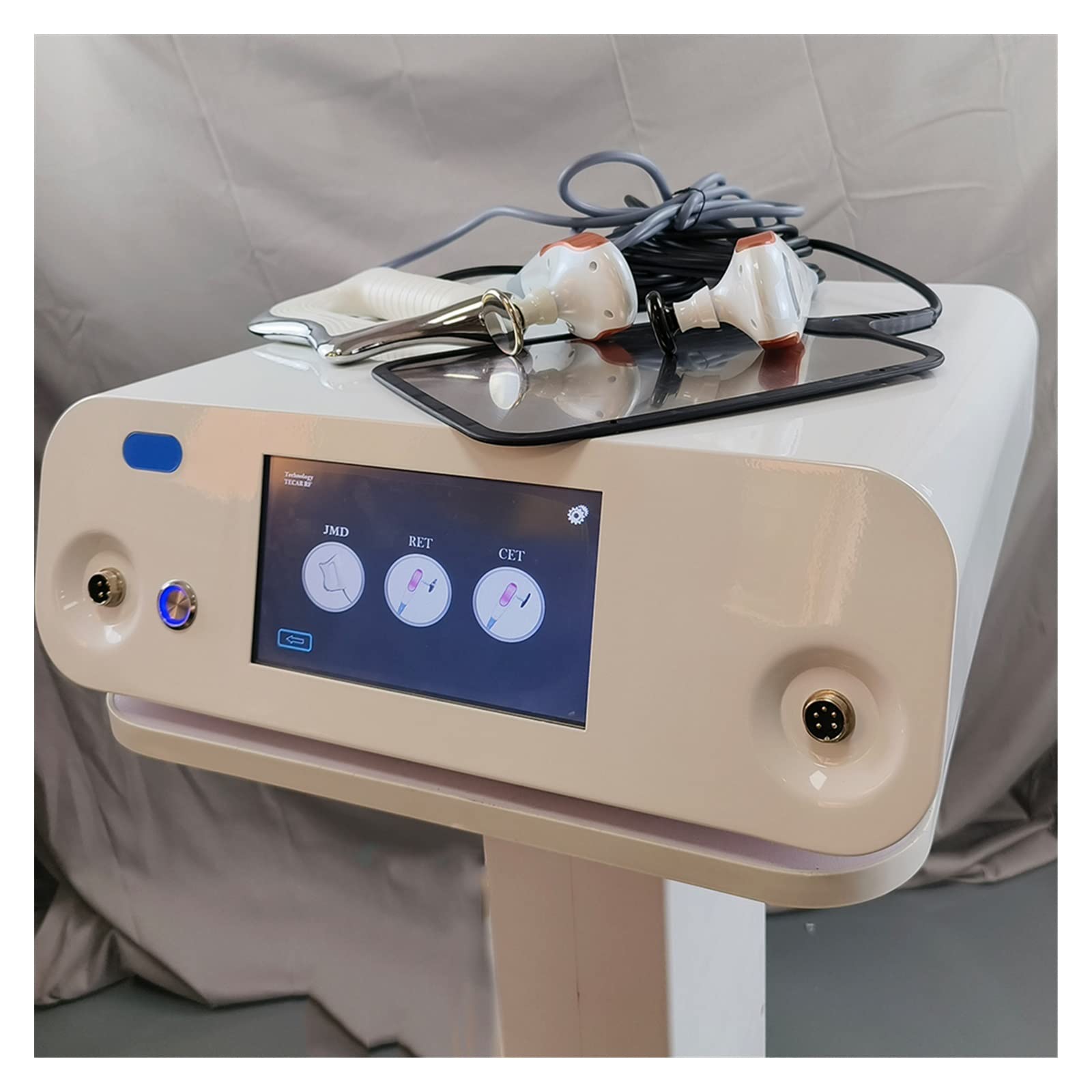 448KHz Fisioterapia Diatermia Máquina para el Control del Dolor Masaje Corporal Celulitis Máquina para Adelgazar