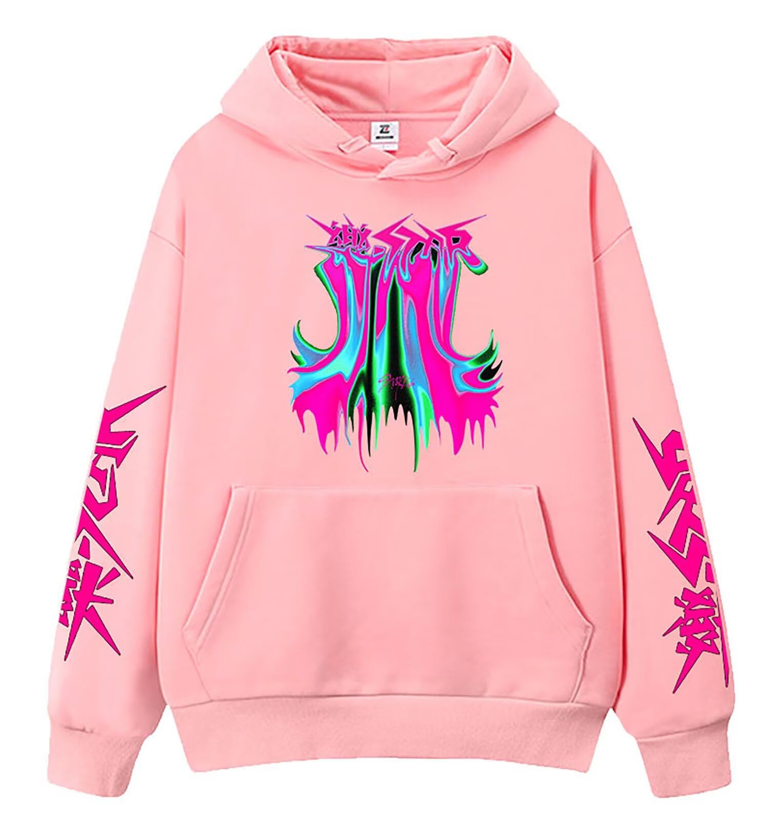 Outofgas SKZ Hoodie Rock Star Album Merch Pullover Felix Jisung Hyunjin Minho Bangchan Unisex Sweatshirt Top