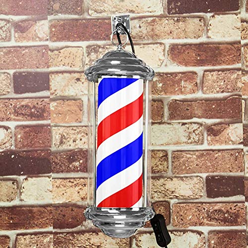Lanterne solaire de coiffeur étanche à LED bicolore avec fixation murale rétro pour extérieur - 4