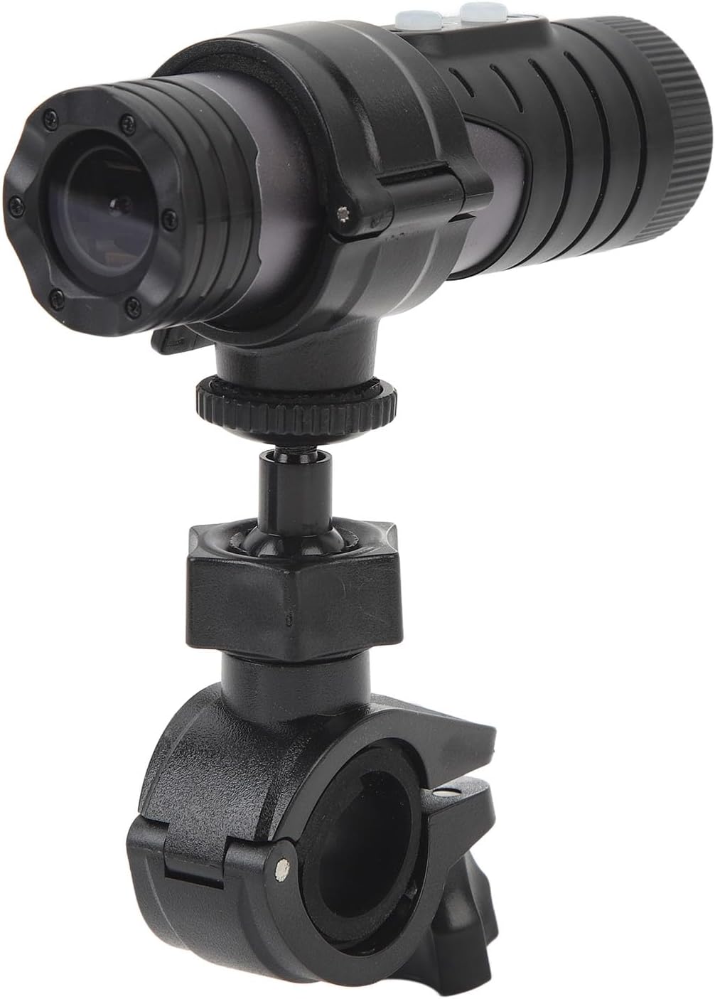 Motorcycle Helmet Camera, 4K Bike Video Camera Sports Action Camera with Handle Brackect, 120° Wide Angle, IP66 Sport for Outdoor Wilderness, Climbing