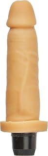 Pênis Realístico em Cyberskin com Vibrador Bege - 16Cm, Adão e Eva