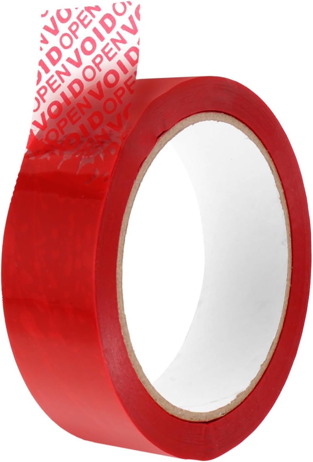 Tamper Evident Security Packing Tape 3Cm X 50M Red Voidopen Seal Tape Anti-Theft Tamper Proof for Secure Shipping and Anti- Packaging