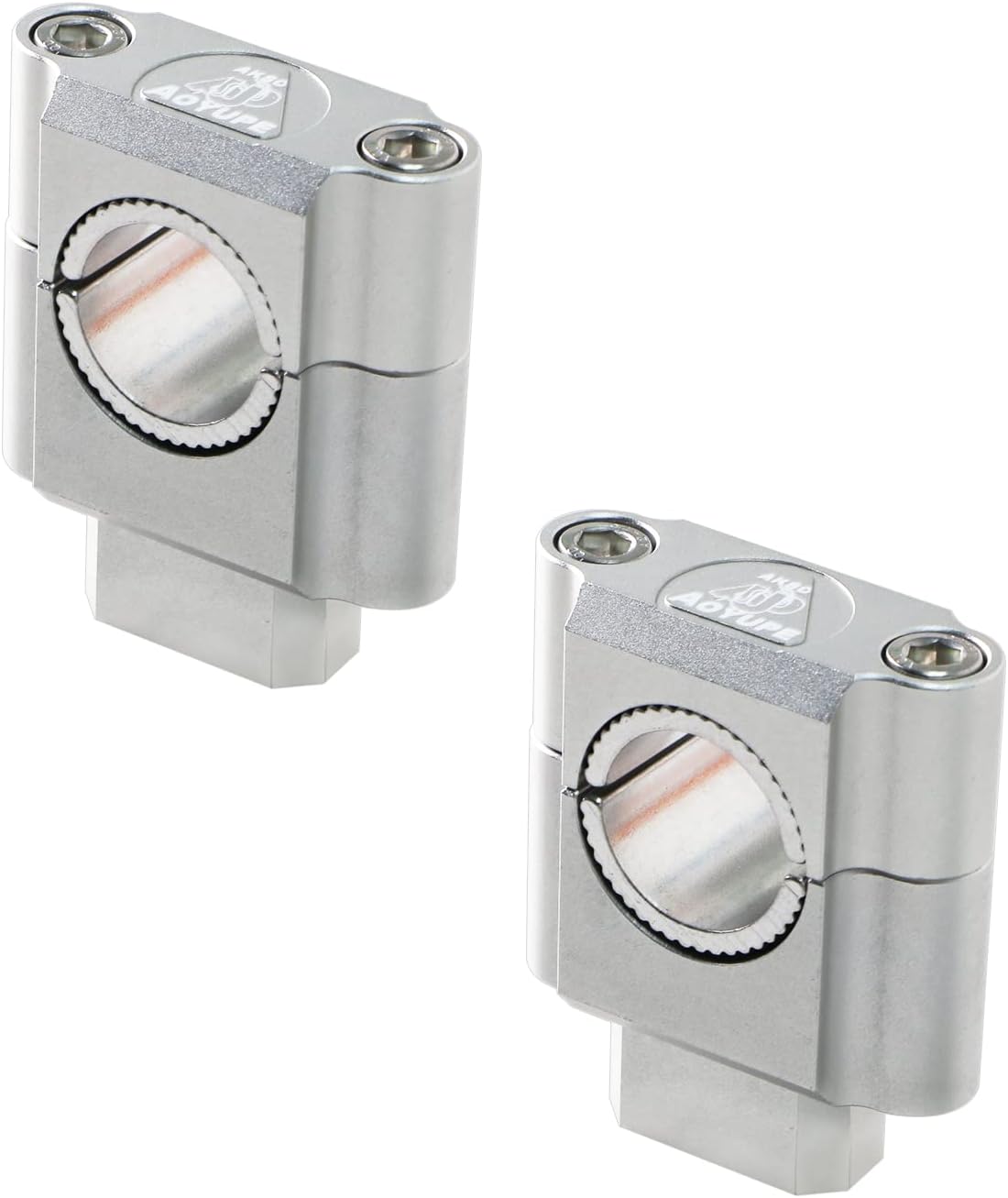 Handlebar Riser Clamp, 2 pcs 7/8"(22mm) or 11/8"(28mm