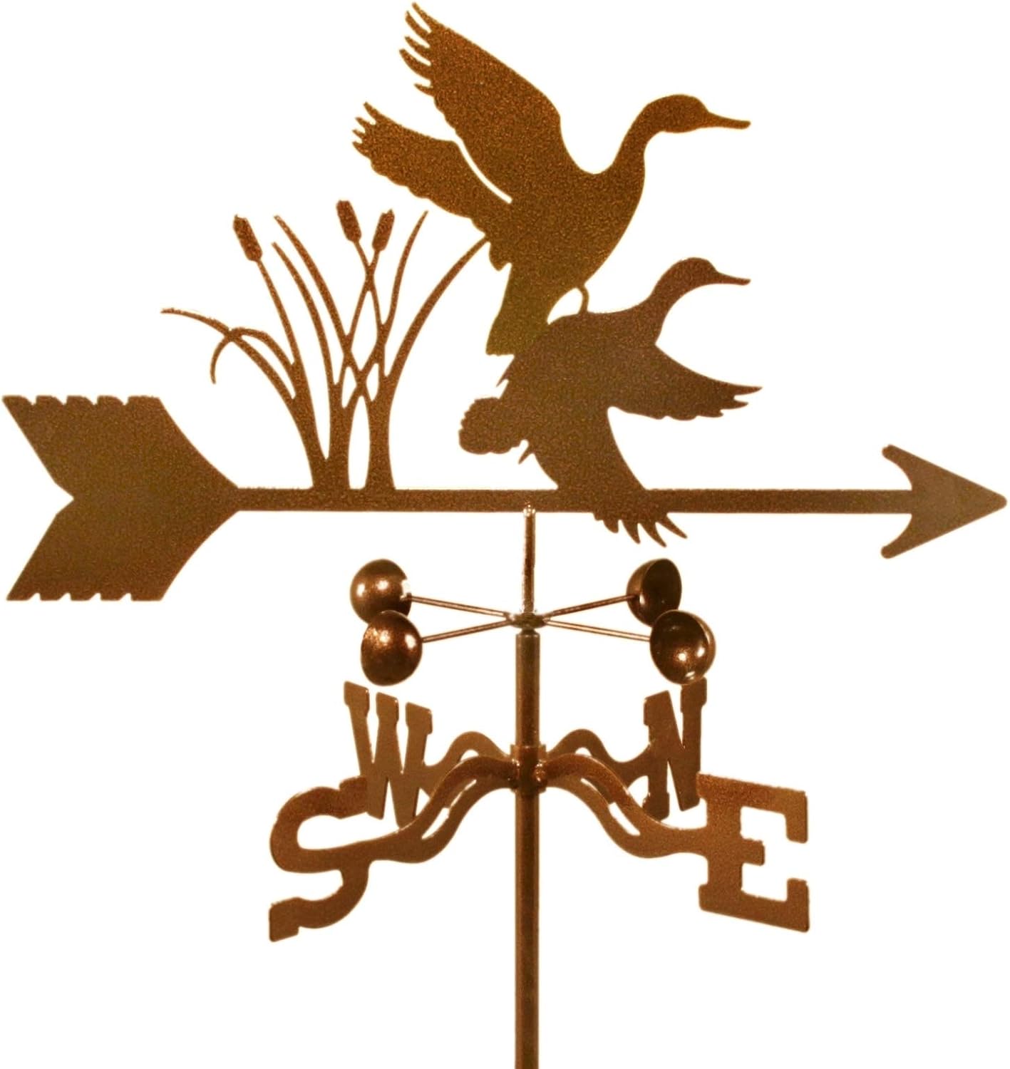 EZ Vane Mallard Ducks Weathervane 21 Inch Wide Cupola Mount
