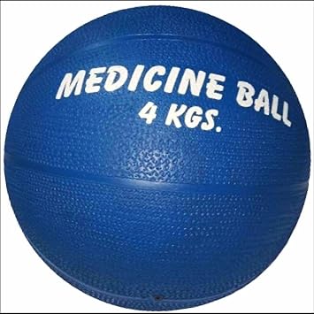 Fitness Medicine Ball (Weight: 4 kg, Multicolor)
