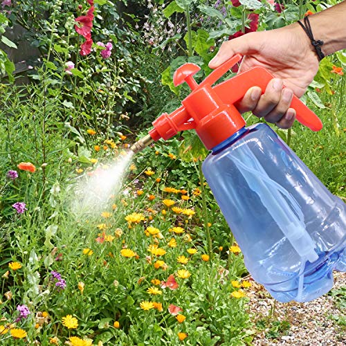 ORILEY OR-SPR4 1200ml Manual Sanitizer Sprayer Handheld Garden Mist Sprayers Pressure Water Sanitizing Spraying Pump for Home, Office & Lawn