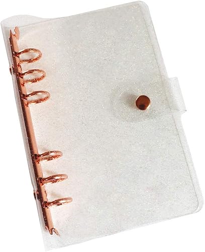 Miniatura 7 de 2 juegos de 6 pestañas A5 transparentes PP sobres de efectivo divisores sin cremallera hojas sueltas 6 agujeros A5 bolsillos para carpeta de