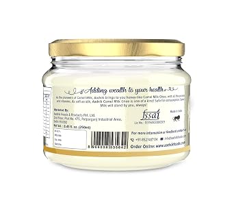 Aadvik Camel Milk Ghee | Pasture Grazed Clarified Butter | No Preservatives | 100% Pure & Natural | 8.45 Fl Oz