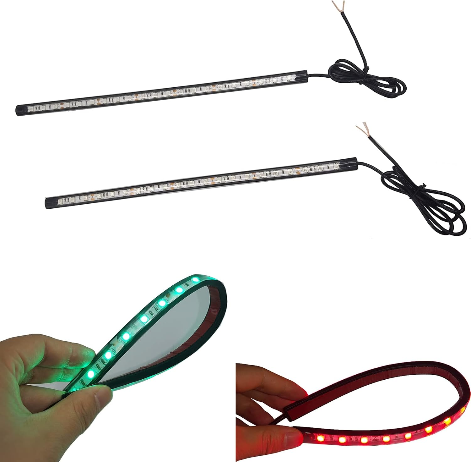 Deals4you 2pcs 12V 14 Inch 21LED Navigation Lights for