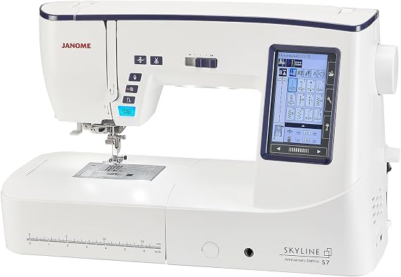 Janome Skyline S7 Anniversary Edition Computerized Sewing Machine