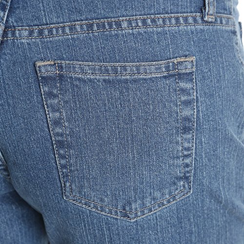 Riders by Lee Indigo Women's Relaxed Fit Straight Leg Jean, Gulf, 18 Petite4