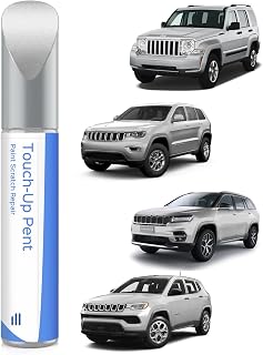 PS2/WS2 Bright Silver Metallic Touch Up Paint Compatible with Jeep Exact Match Chips and Nicks Touch Up