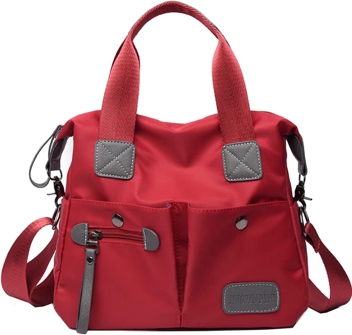 Crossbody Bag for Women Waterproof Handbag Multi-Pocket Nylon Travel Shoulder Purse