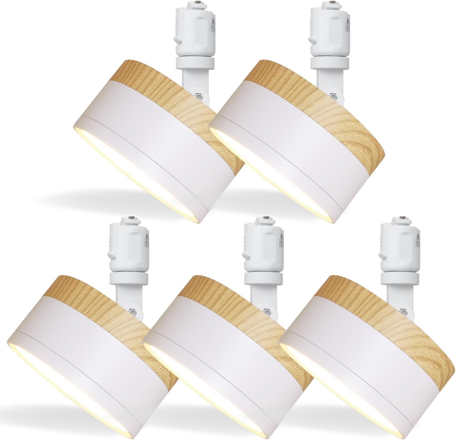 5個セット】エジソンスマート ミニシーリングライト ウッド調 ダクト