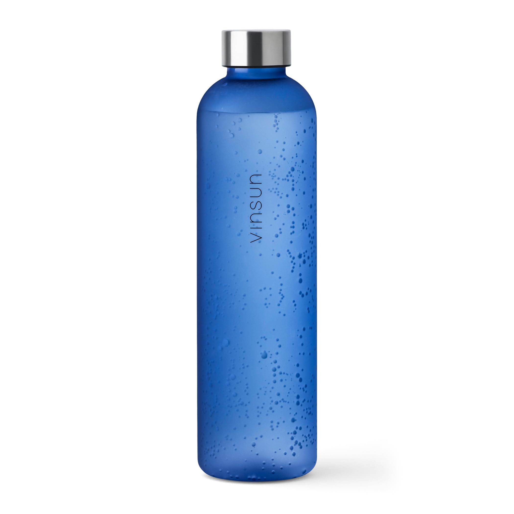 VINSUN Trinkflasche 650ml, 1000ml, 1500ml - auslaufsicher, Kohlensäure geeignet, BPA frei, Tritan - Leichte Wasser Flasche für Sport, Outdoor, Schule, Fahrrad, Büro