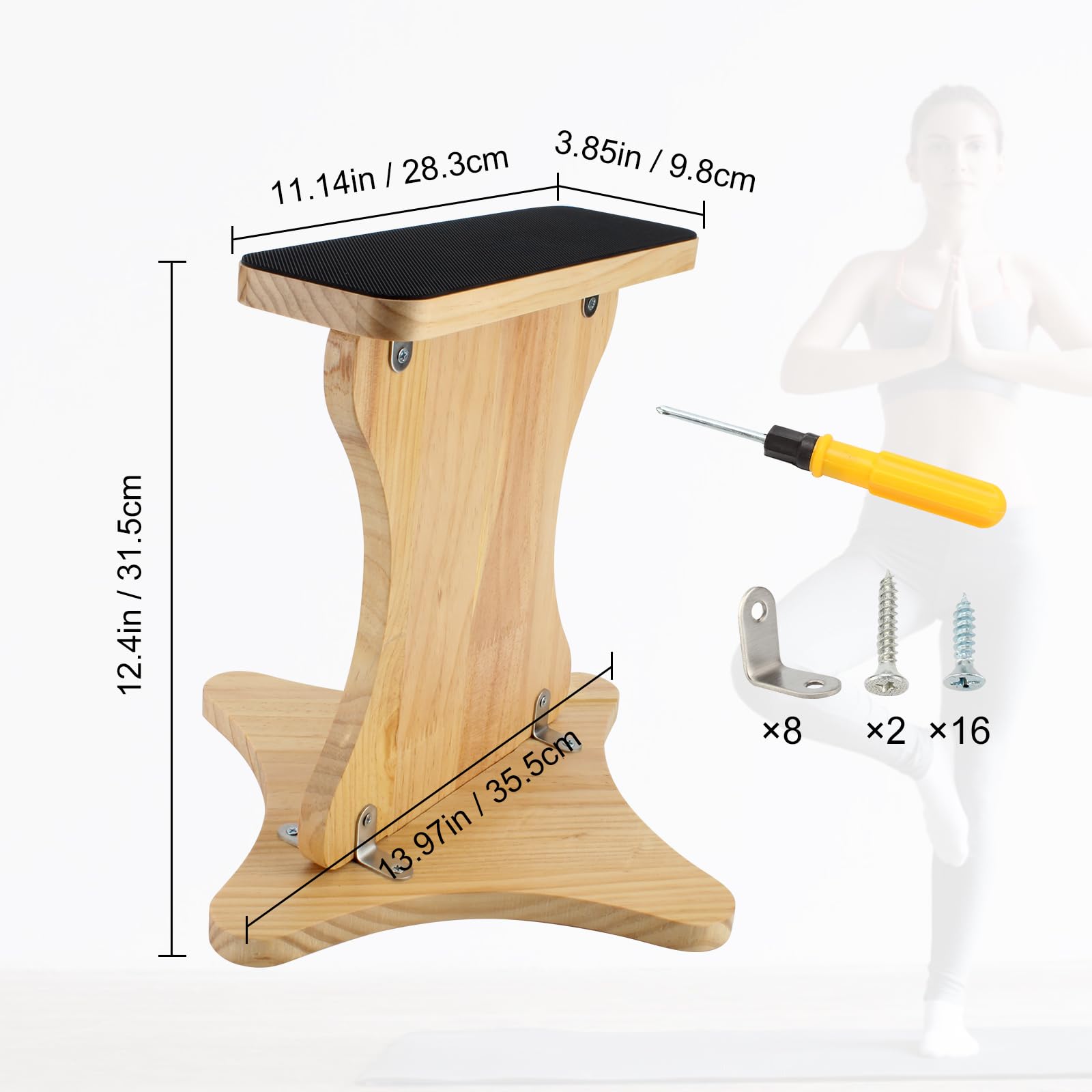 Standing Boad Adjustable Core Training Board Standing Desk Adjustable Wobble Board ...