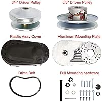 Vista 6 de Convertidor de par 212CC 6.5 HP 3/4" Go Kart Mini Bike Comet Clutch 10T 40/41 y 12T 35 Cadena Depredador Driver Juego de reemplazo - Serie 30