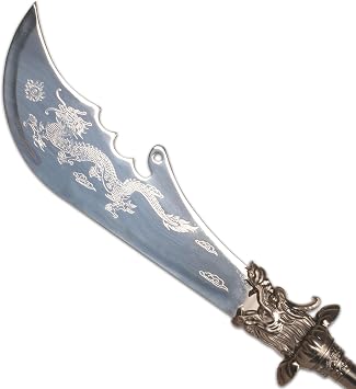 84.96 Guan Yu Green Dragon Sword, Spring Autumn Display