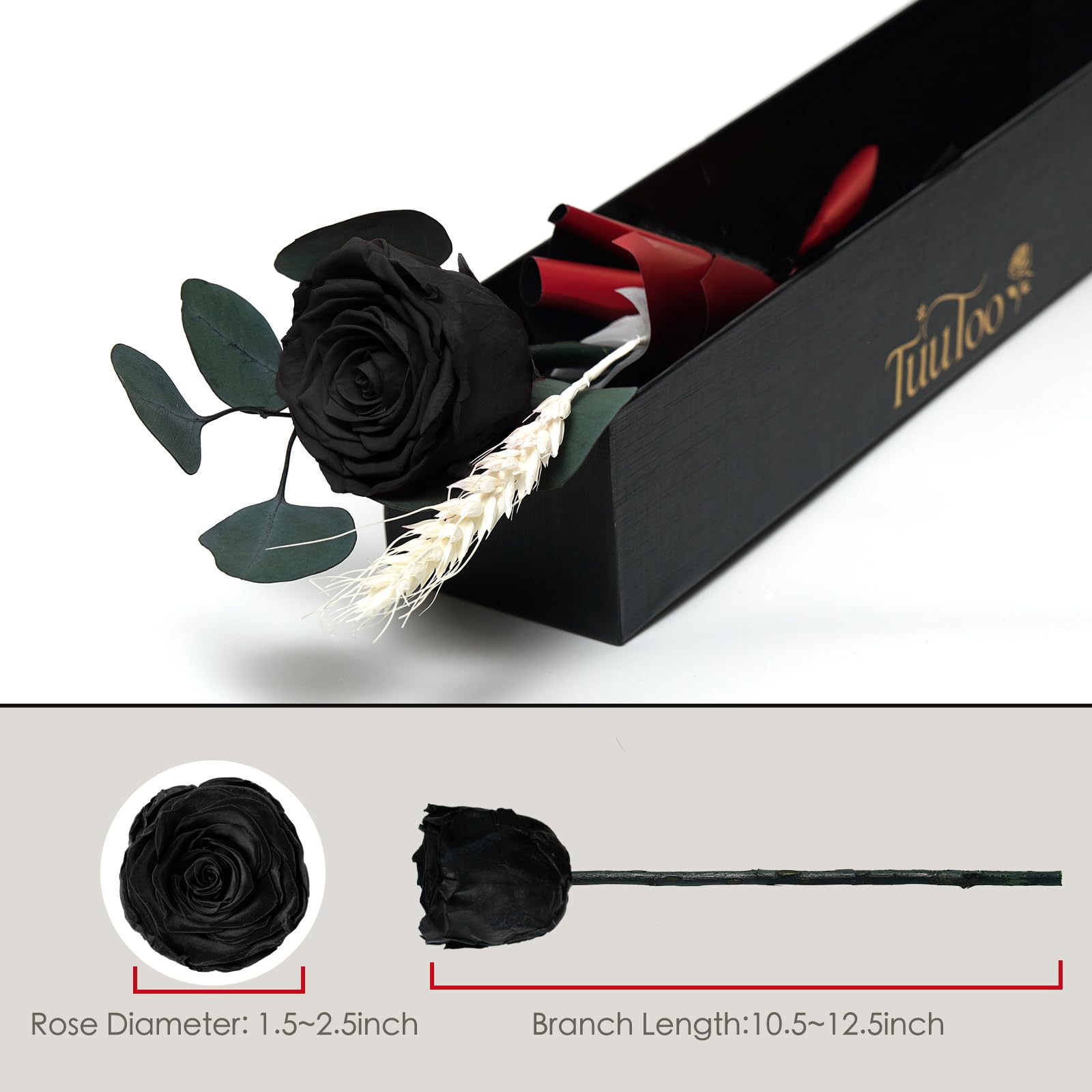 Fleur éternelle, cadeau d'anniversaire pour femme, elle, épouse, maman, rose éternelle, cadeau pour la fête des mères, la Saint-Valentin, un anniversaire de mariage, une remise de diplôme, un mariage